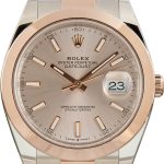 Clean Factory Super Clone Rolex Datejust 41 Rose Gold Sundust