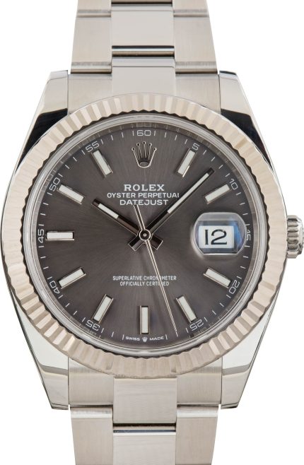 Clean Factory Super Clone Rolex Datejust 41 126334 Slate Dial