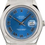 Super Clone Rolex Datejust II 116300 Blue Roman 41mm