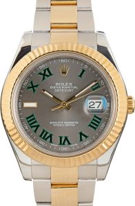 Clean Factory Super Clone Rolex Datejust II 116333 Wimbledon Two-Tone