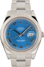 Super Clone Rolex Datejust II 116334 Blue Dial 41mm