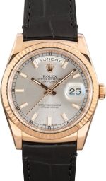 Super Clone Rolex Day-Date 36 118135 Everose Gold Clean Factory