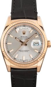 Super Clone Rolex Day-Date 36 118135 Everose Gold Clean Factory