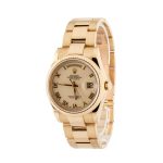 Clean Factory Super Clone Rolex Day-Date 118238 Ivory Roman Dial - Image 3