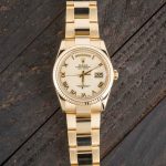 Clean Factory Super Clone Rolex Day-Date 118238 Ivory Roman Dial - Image 5