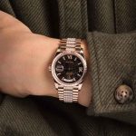 Super Clone Rolex Day-Date 36 Rose Gold Diamond Dial - Image 5