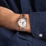 Super Clone Rolex Day-Date 36 128235 Everose Gold Clean Factory - Image 5