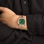 Clean Factory Super Clone Rolex Day-Date 36 Rose Gold Diamond - Image 5