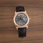Clean Factory Super Clone Rolex Day-Date 36 Rose Gold AAA Rep - Image 7