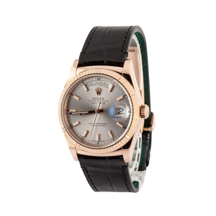 Super Clone Rolex Day-Date 36 118135 Everose Gold Clean Factory - Image 3