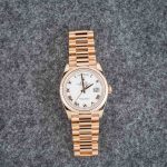 Clean Factory Super Clone Rolex Day-Date 36 128235 Rose Gold - Image 6