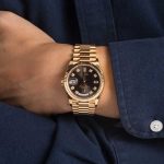 Super Clone Rolex Day-Date 36 128238 AAA Yellow Gold - Image 5