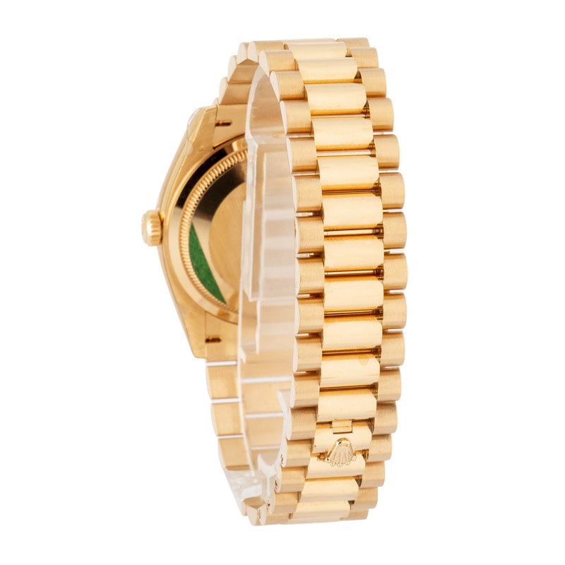 Super Clone Rolex Day-Date 36 128238 AAA Yellow Gold