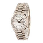 Clean Factory Super Clone Rolex Day-Date 36 White Gold AAA Rep - Image 3