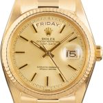 Clean Factory Super Clone Rolex Day-Date 1803 Champagne Dial