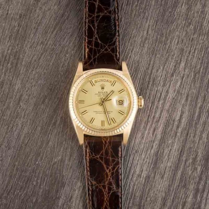 Clean Factory Super Clone Rolex Day-Date 36 1803 Champagne - Image 6