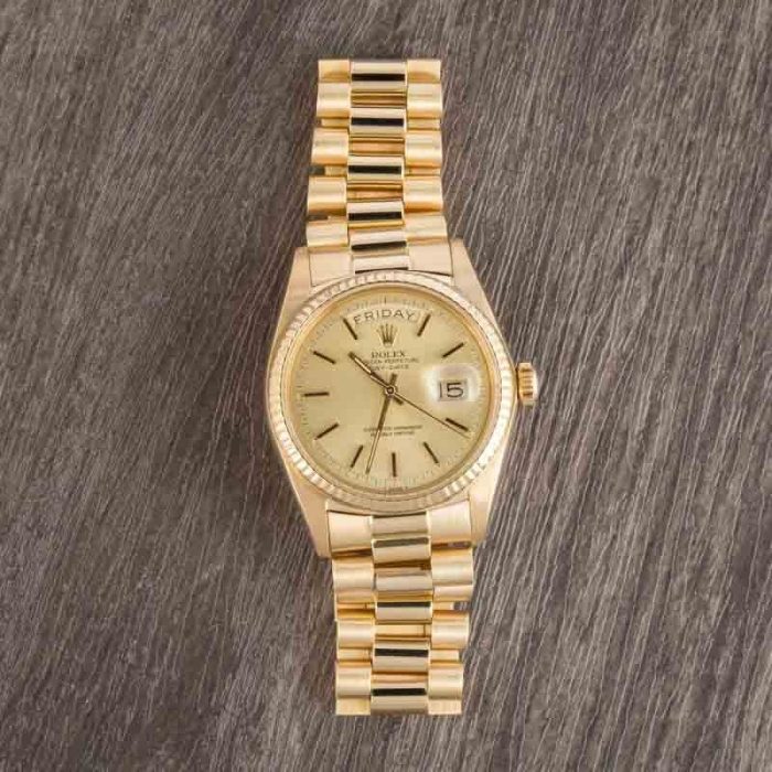 Clean Factory Super Clone Rolex Day-Date 1803 Champagne Dial - Image 6