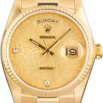 Cheapest Rolex Day-Date 18038 36mm Yellow Gold Jubilee Dial