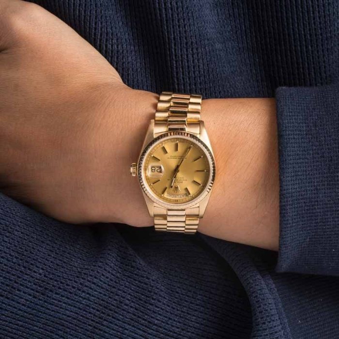 Clean Factory Super Clone Rolex Day-Date 18038 Champagne 36mm - Image 5