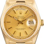 Clean Factory Super Clone Rolex Day-Date 18038 Champagne 36mm