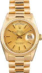 Clean Factory Super Clone Rolex Day-Date 18038 Champagne 36mm