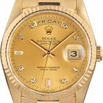 Clean Factory Super Clone Rolex Day-Date 36 Yellow Gold 18238
