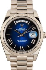 Super Clone Rolex Day-Date 40 President 228239 Blue Dial AAA