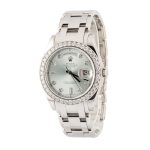 Clean Factory Super Clone Rolex Day-Date Platinum Ice Blue Dial - Image 3