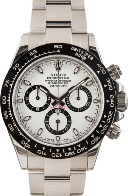 Clean Factory Super Clone Rolex Daytona 116500 Panda White Dial
