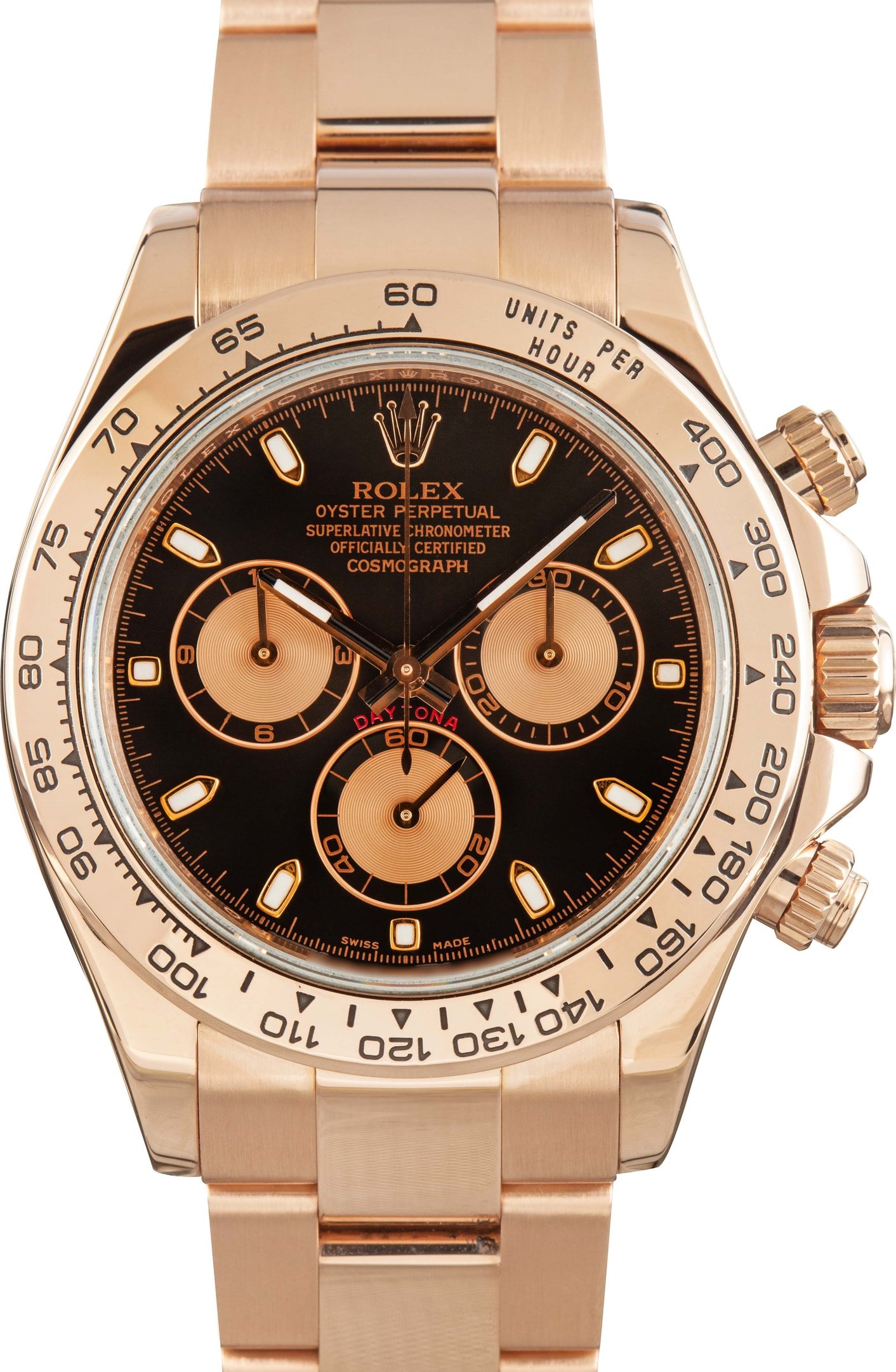 zUsed-Rolex-Daytona-116505-Everose-Gold-SKU172267 Clean Factory Super Clone Rolex Daytona 116505 Rose Gold - Image 1