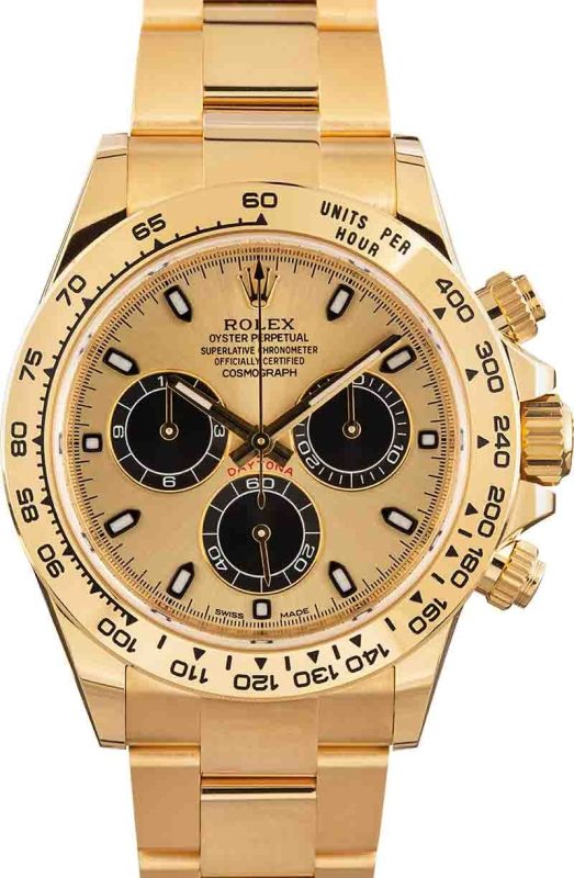 Clean Factory Super Clone Rolex Daytona 116508 Yellow Gold