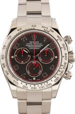 Super Clone Rolex Daytona 116509 White Gold Chronograph