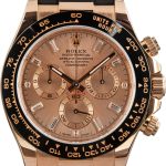 Super Clone Rolex Daytona 116515 Everose Gold Diamond Dial