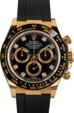 Super Clone Rolex Daytona 116518 Black Diamond Dial Clean Factory
