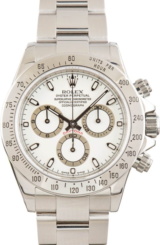 Clean Factory Super Clone Rolex Daytona 116520 White Dial