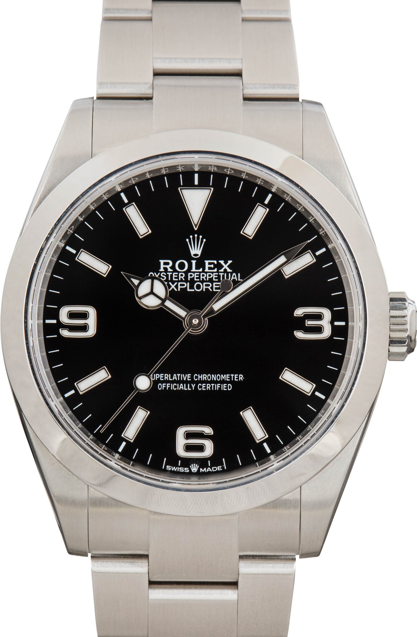 zUsed-Rolex-Explorer-224270-Black-Arabic-Dial-SKU181809 Cheapest Rolex Explorer 40mm 224270 Stainless Steel Super Clone - Image 1