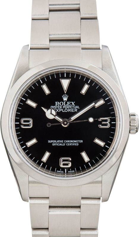 Super Clone Rolex Explorer 114270 36mm Black Clean Factory