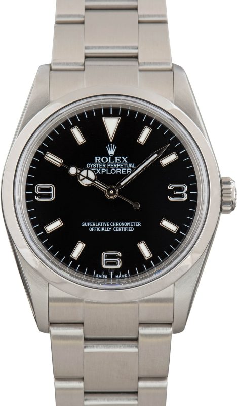 Super Clone Rolex Explorer 114270 36mm Black Dial AAA