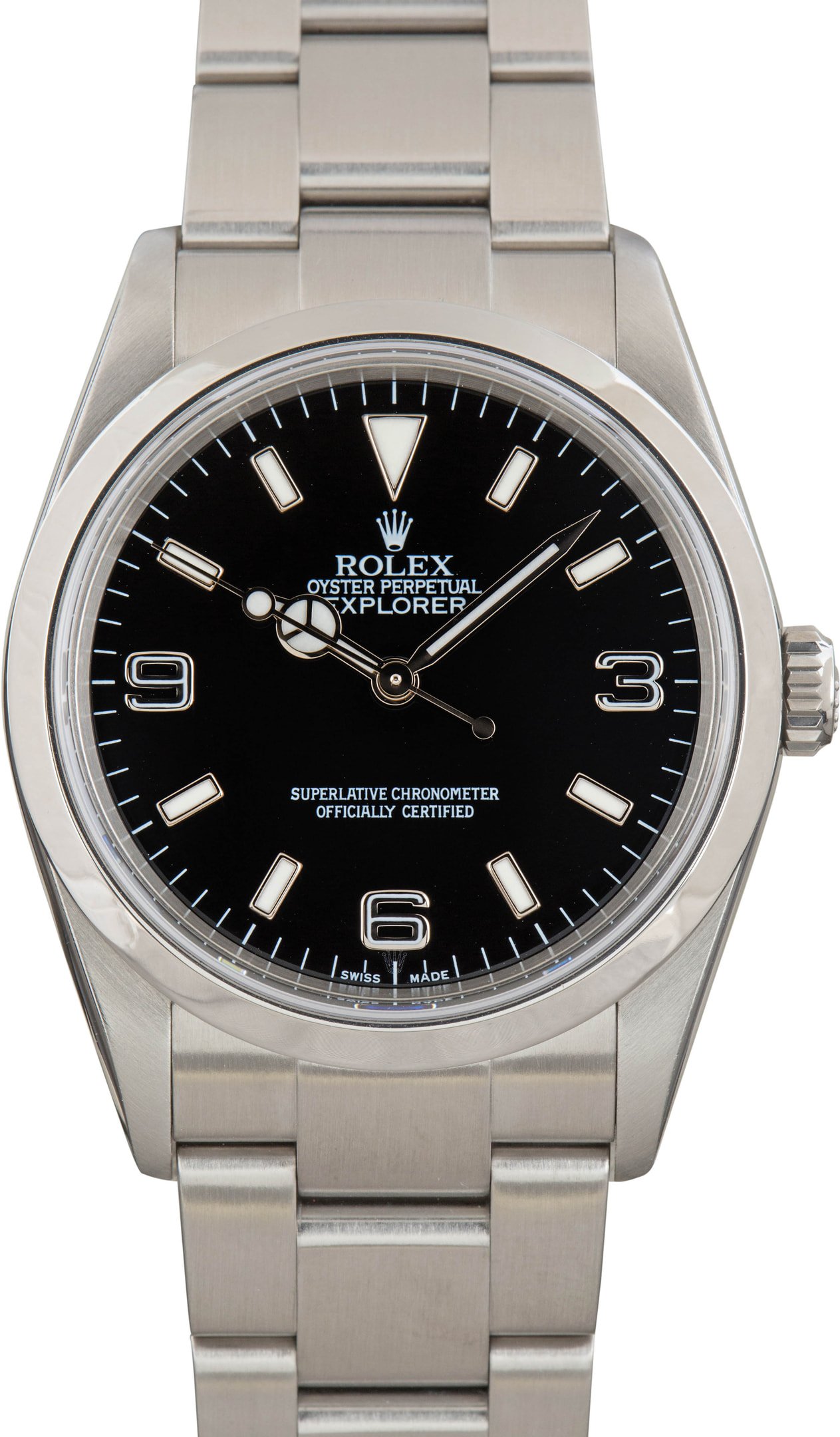 zUsed-Rolex-Explorer-36-114270-Black-Dial-SKU183755 Super Clone Rolex Explorer 114270 36mm Black Dial AAA - Image 1
