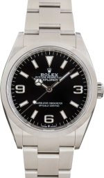 Clean Factory Super Clone Rolex Explorer 124270 Black Dial 36mm
