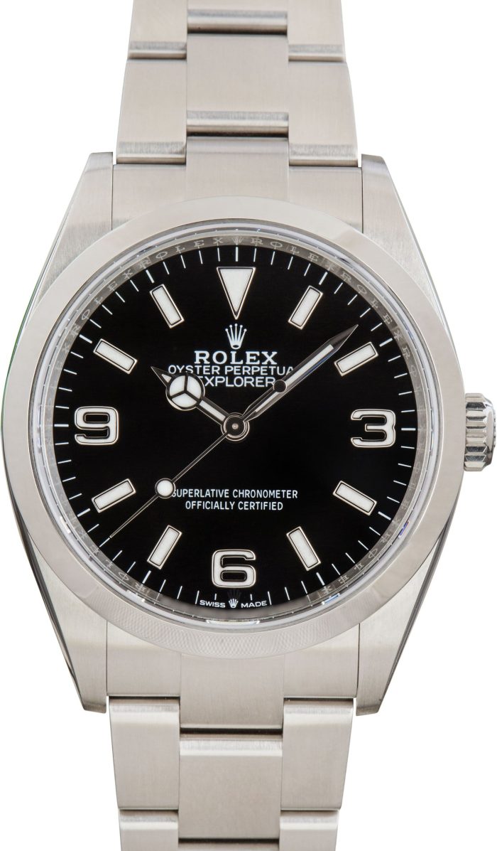 Clean Factory Super Clone Rolex Explorer 124270 Black Dial 36mm - Image 2