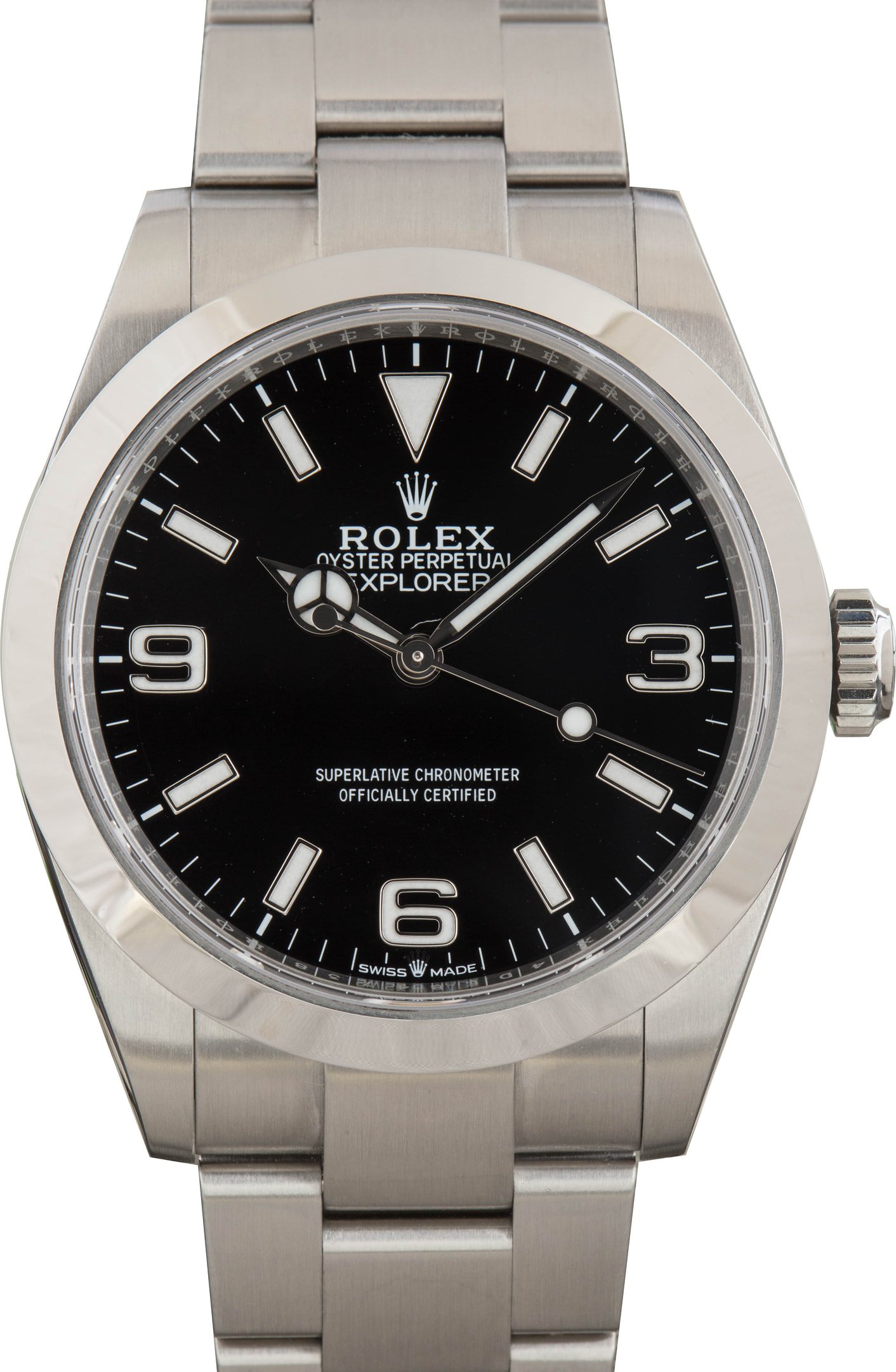 zUsed-Rolex-Explorer-40-224270-Black-Arabic-Dial-SKU183293 Clean Factory Super Clone Rolex Explorer 40mm 224270 Black Dial - Image 1