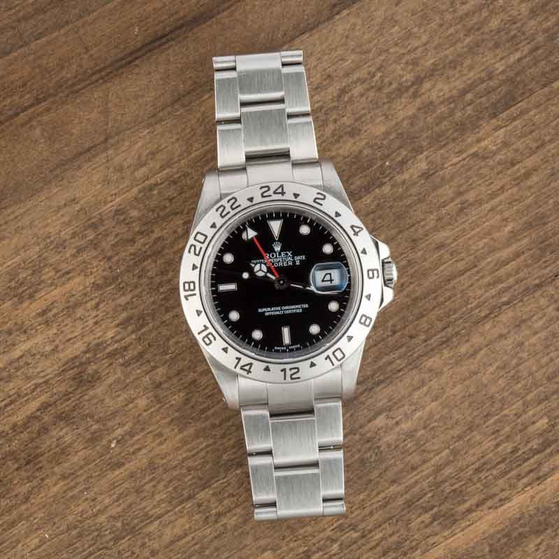 Super Clone Rolex Explorer II 16570 Black Dial 40mm Clean Factory