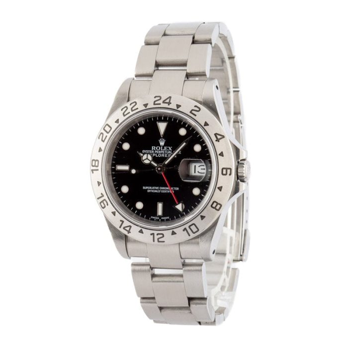 Clean Factory Super Clone Rolex Explorer II 16570 Black Dial - Image 3