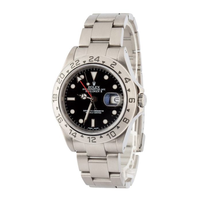 Clean Factory Super Clone Rolex Explorer II 16570 Black 40mm - Image 3