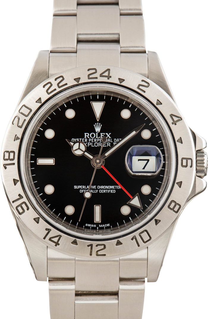 Clean Factory Super Clone Rolex Explorer II 16570 Black 40mm - Image 2