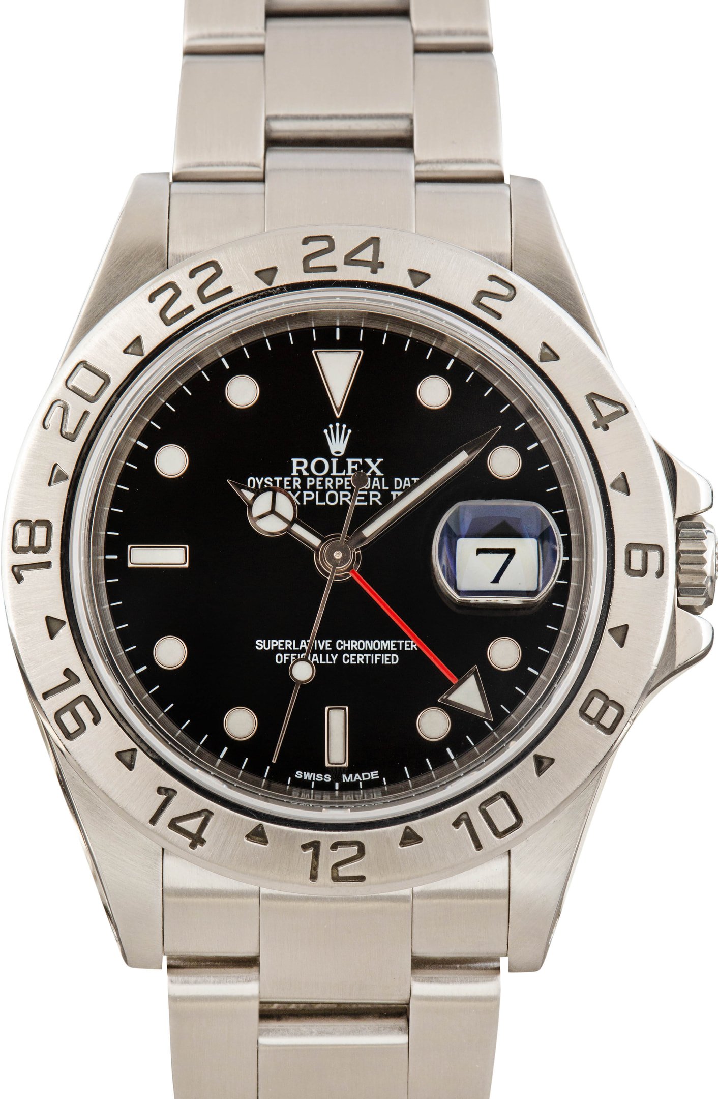 zUsed-Rolex-Explorer-II-16570-Black-Dial-SKU180746 Clean Factory Super Clone Rolex Explorer II 16570 Black 40mm - Image 1