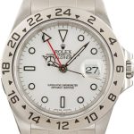 Clean Factory Super Clone Rolex Explorer II 16570 Polar White Dial
