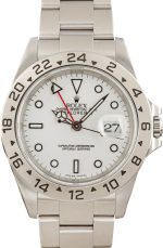 Clean Factory Super Clone Rolex Explorer II 16570 Polar White Dial