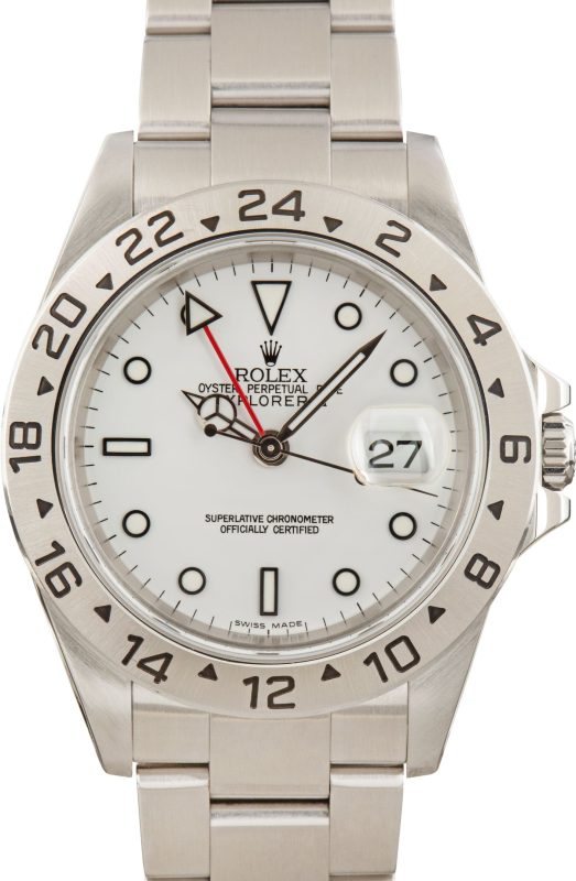 Clean Factory Super Clone Rolex Explorer II 16570 Polar White Dial